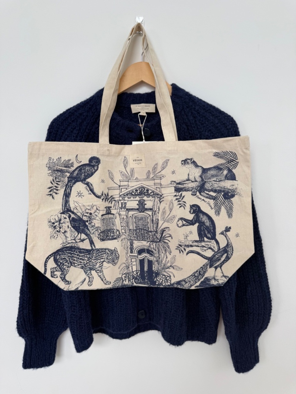 Brand New Sezane Emile Cardigan - Picture 4 of 6